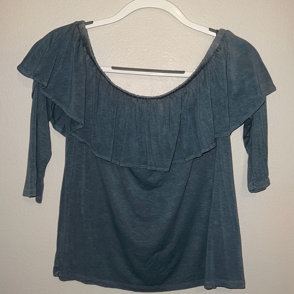 American Eagle womens medium 3/4 length blouse/shirt